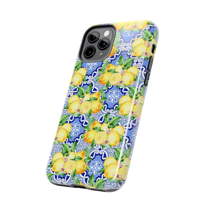 Summer in Positano Lemon Print Phone Case - Departures Print Shop