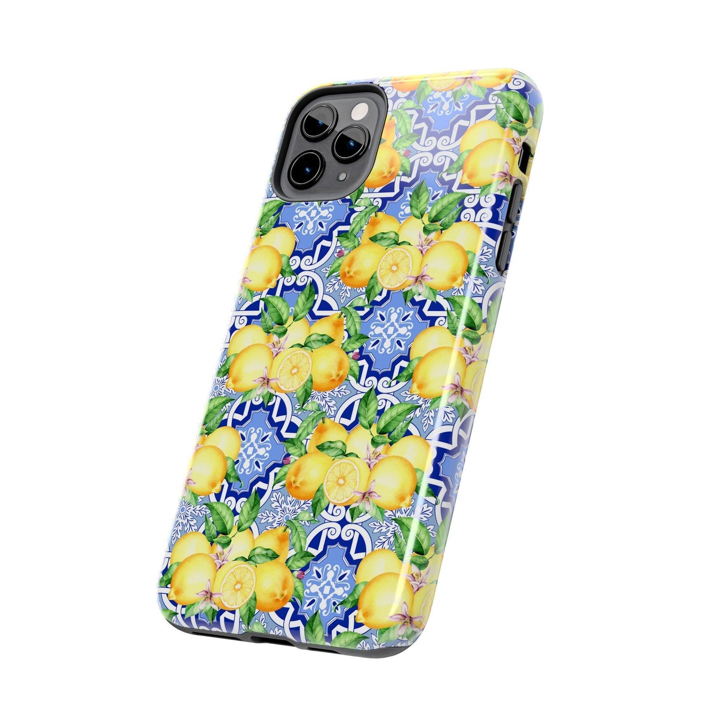 Summer in Positano Lemon Print Phone Case - Departures Print Shop