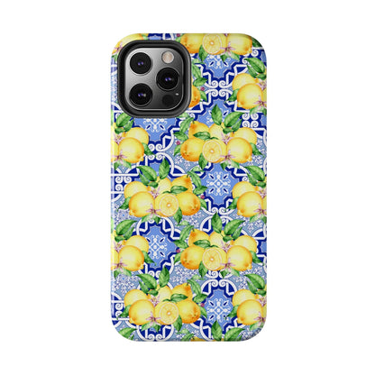 Summer in Positano Lemon Print Phone Case - Departures Print Shop