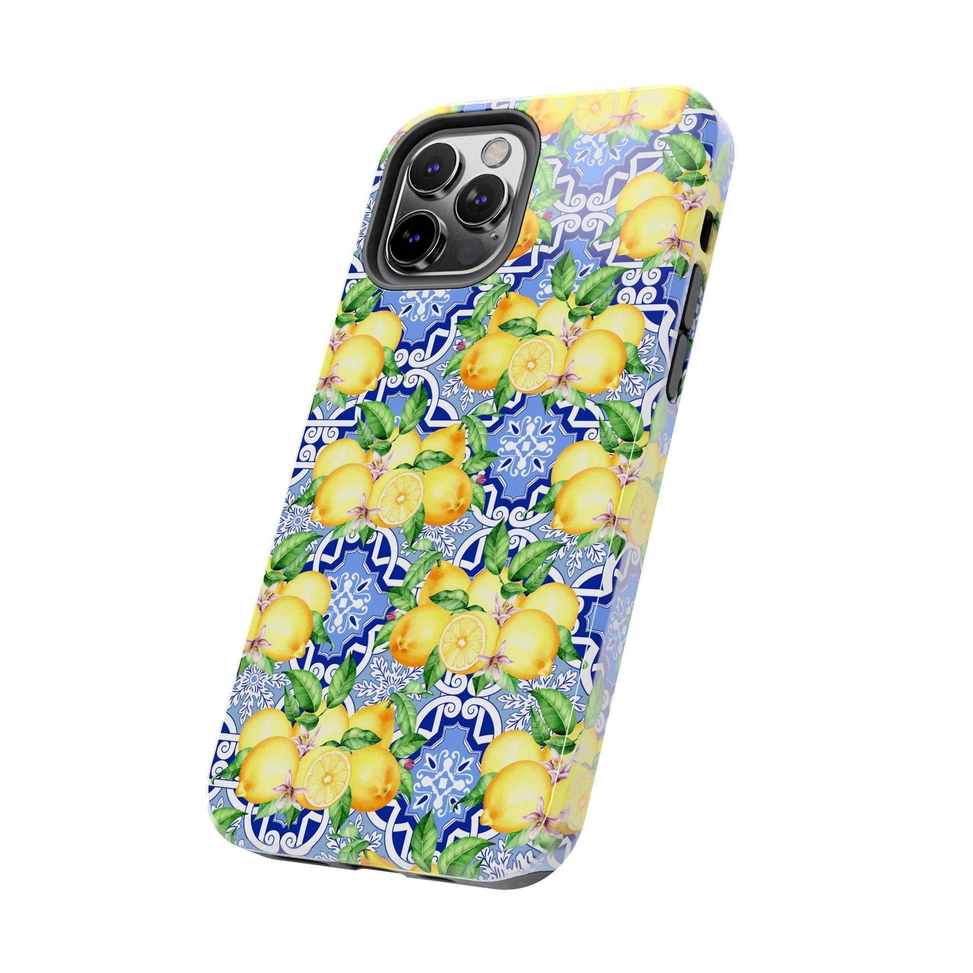 Summer in Positano Lemon Print Phone Case - Departures Print Shop