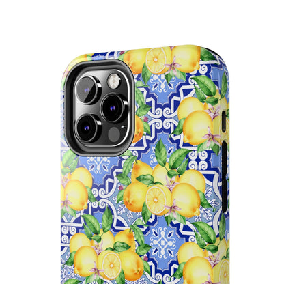 Summer in Positano Lemon Print Phone Case - Departures Print Shop