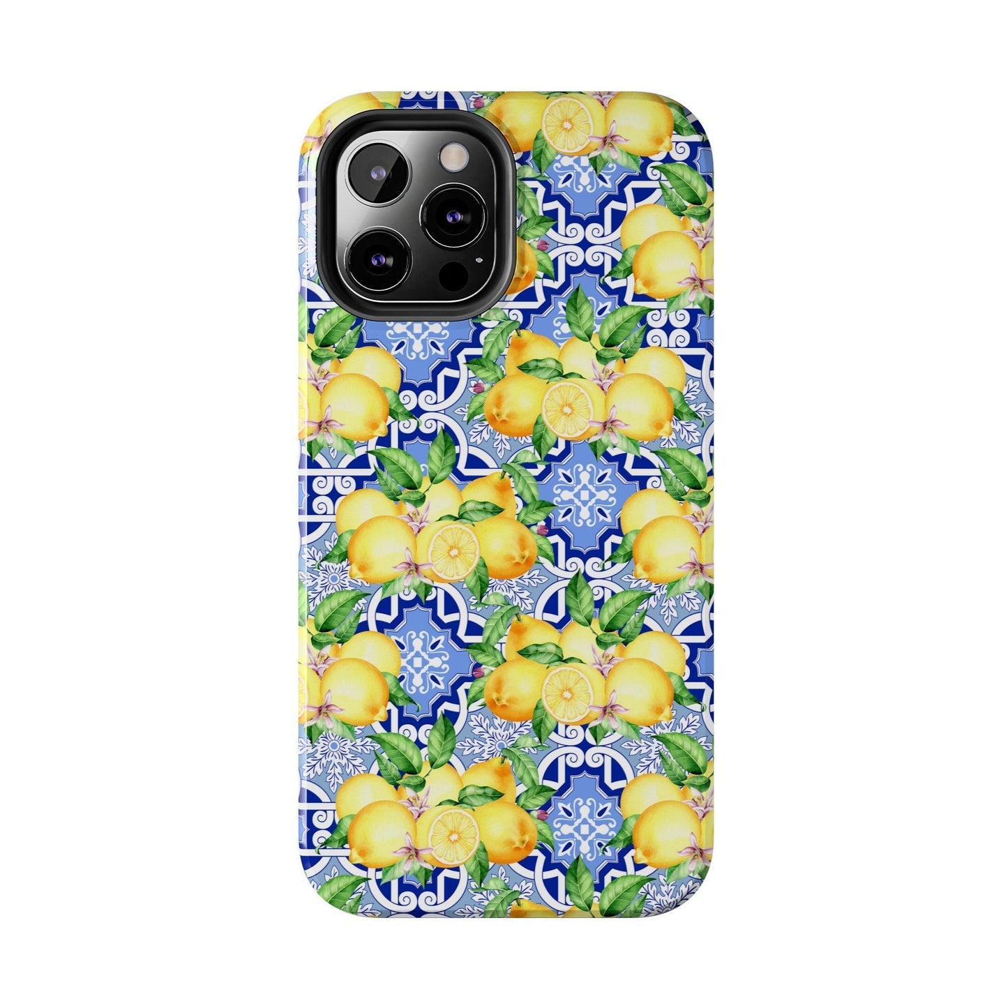 Summer in Positano Lemon Print Phone Case - Departures Print Shop