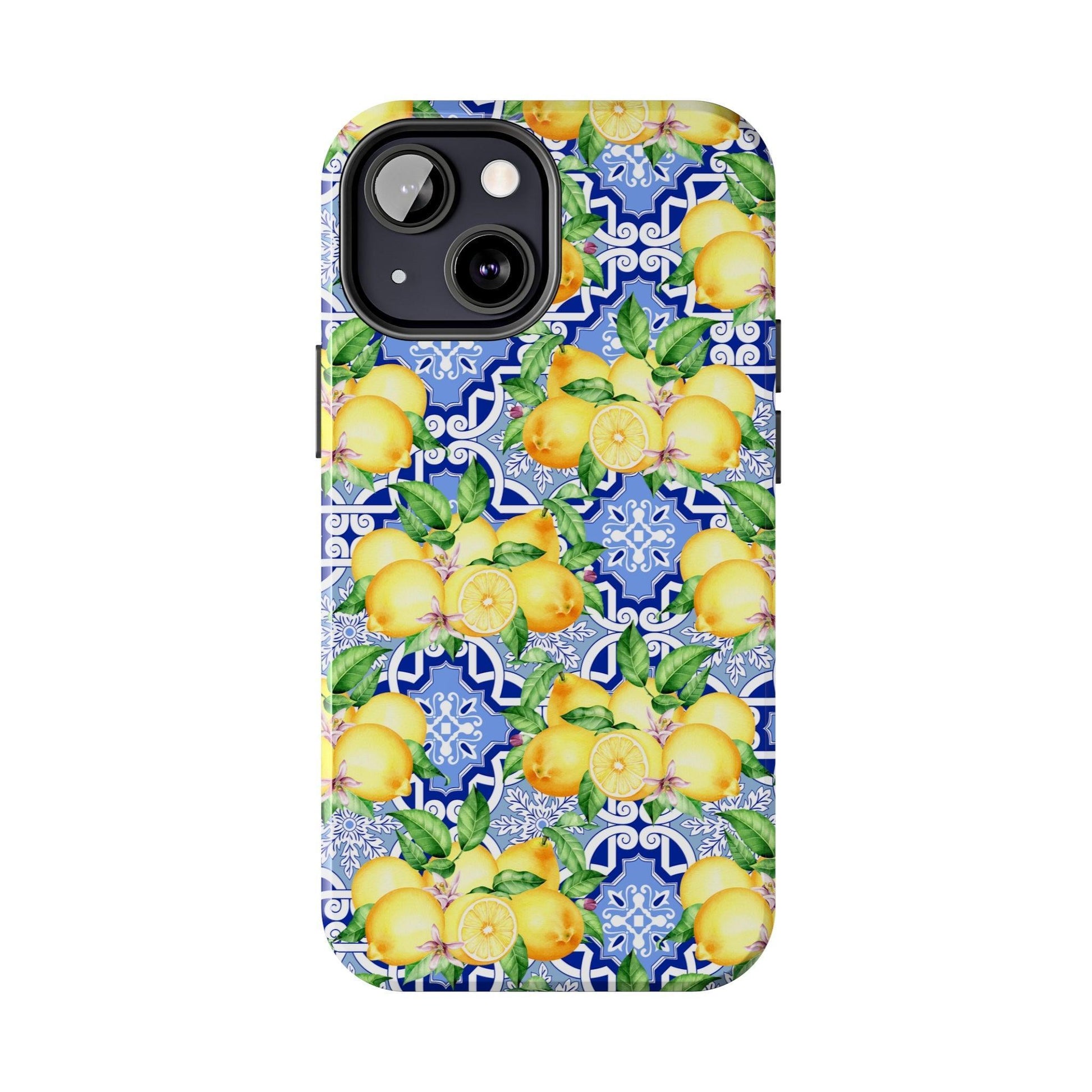 Summer in Positano Lemon Print Phone Case - Departures Print Shop