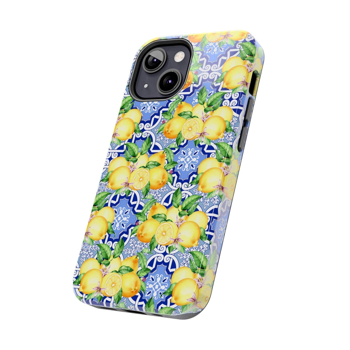 Summer in Positano Lemon Print Phone Case - Departures Print Shop