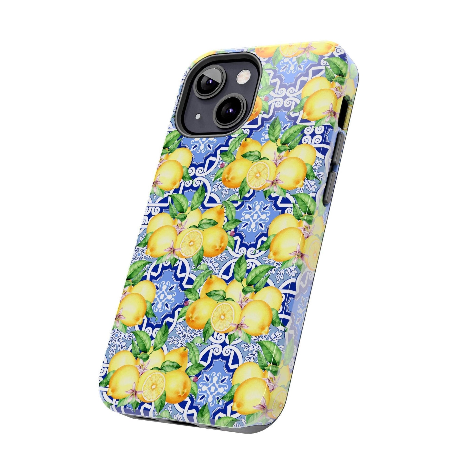 Summer in Positano Lemon Print Phone Case - Departures Print Shop