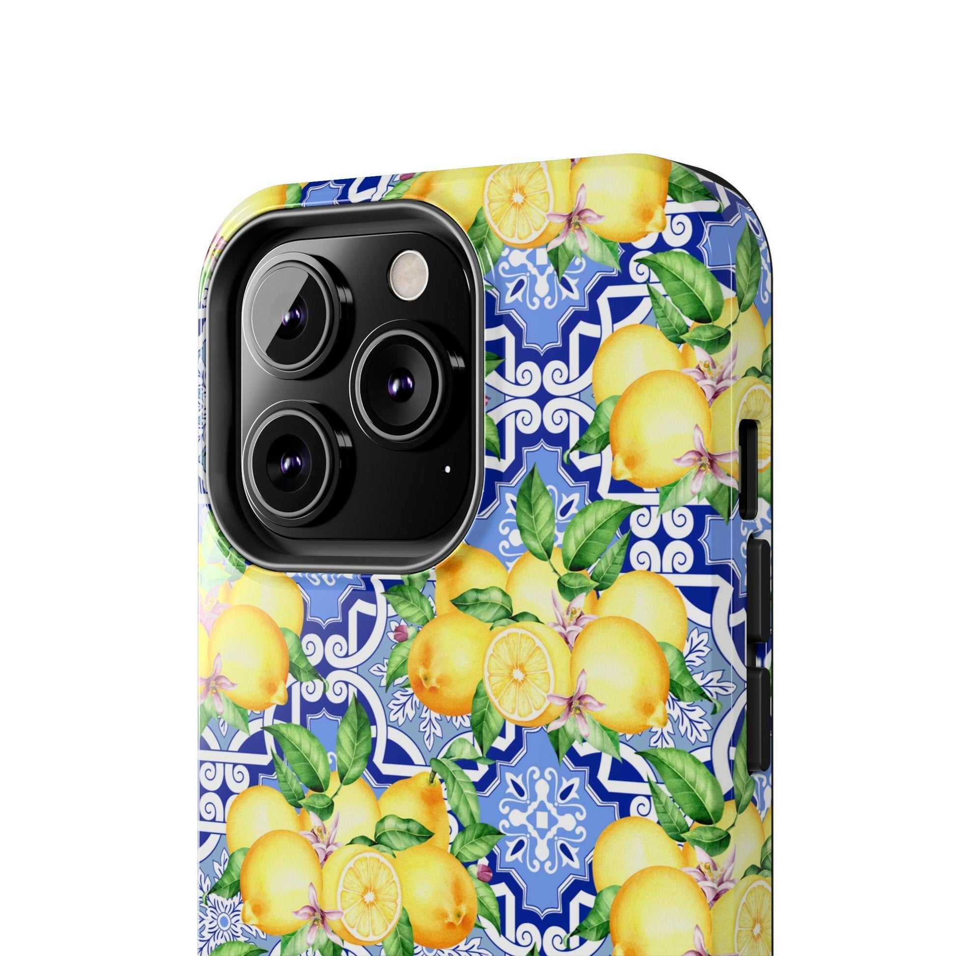 Summer in Positano Lemon Print Phone Case - Departures Print Shop