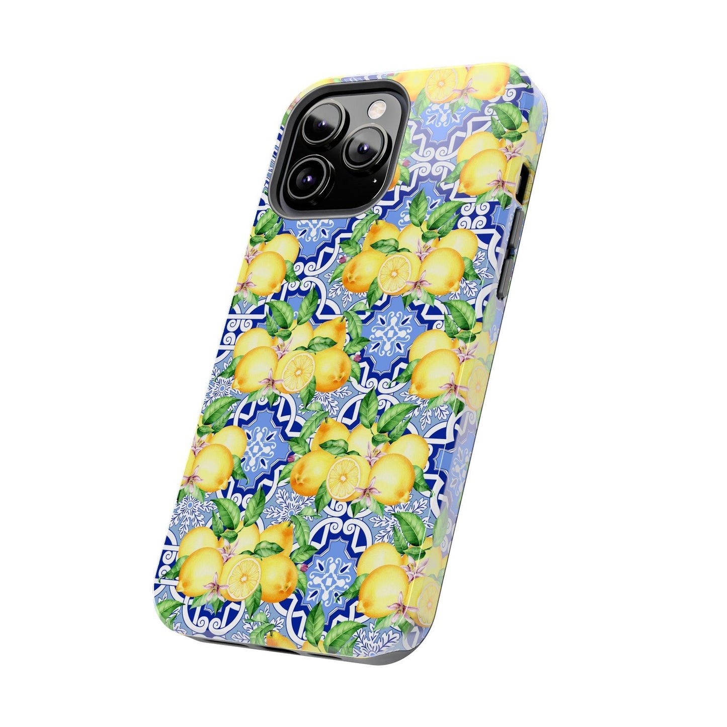 Summer in Positano Lemon Print Phone Case - Departures Print Shop