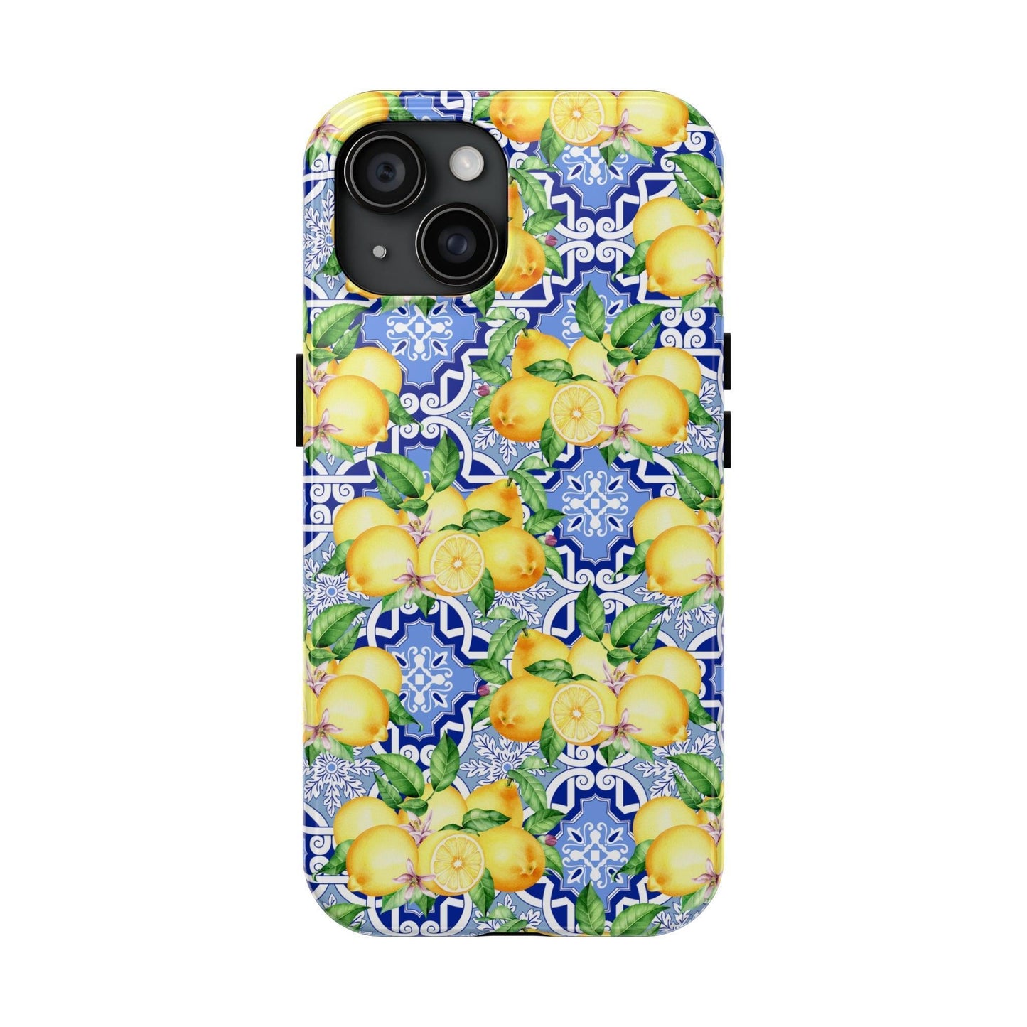 Summer in Positano Lemon Print Phone Case - Departures Print Shop