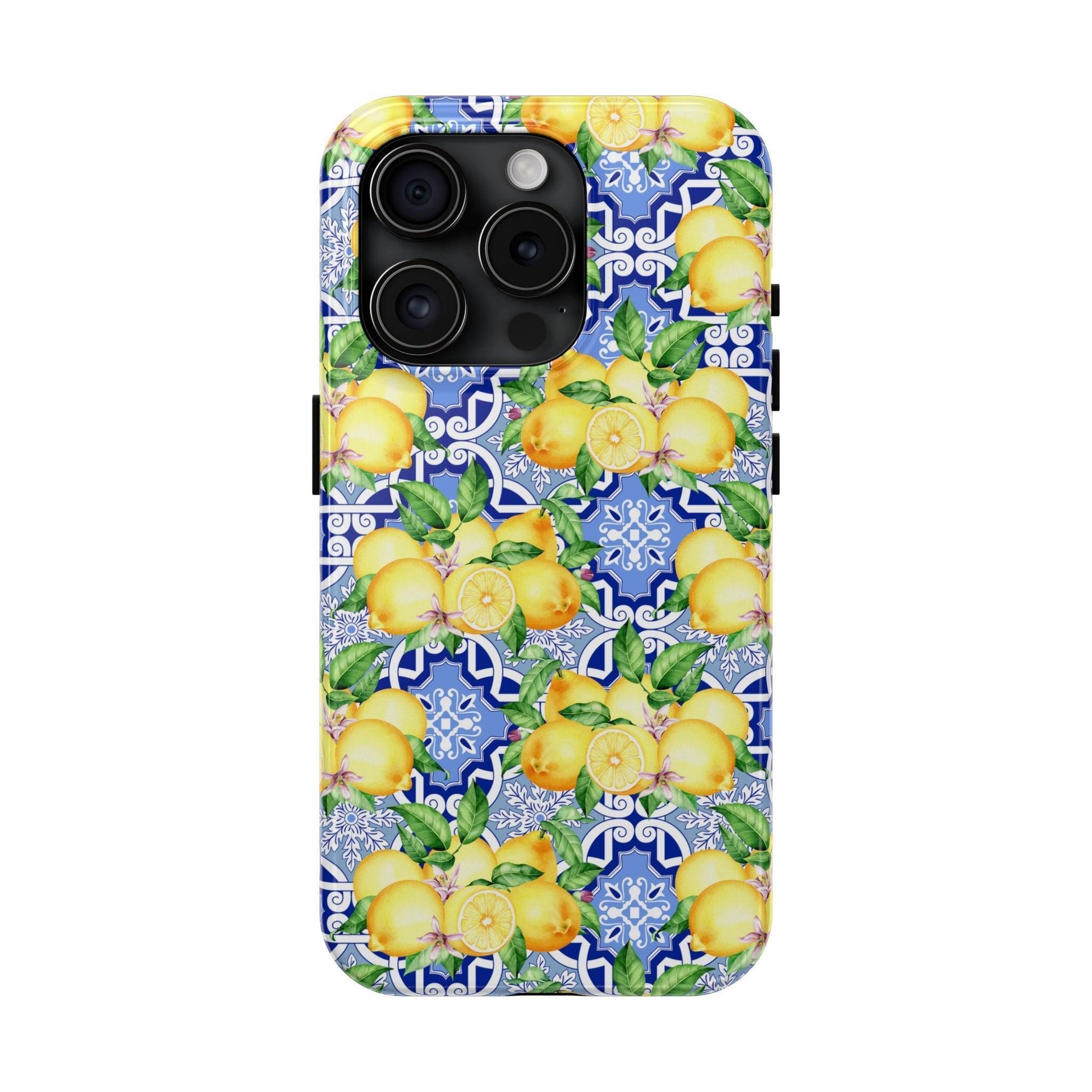 Summer in Positano Lemon Print Phone Case - Departures Print Shop