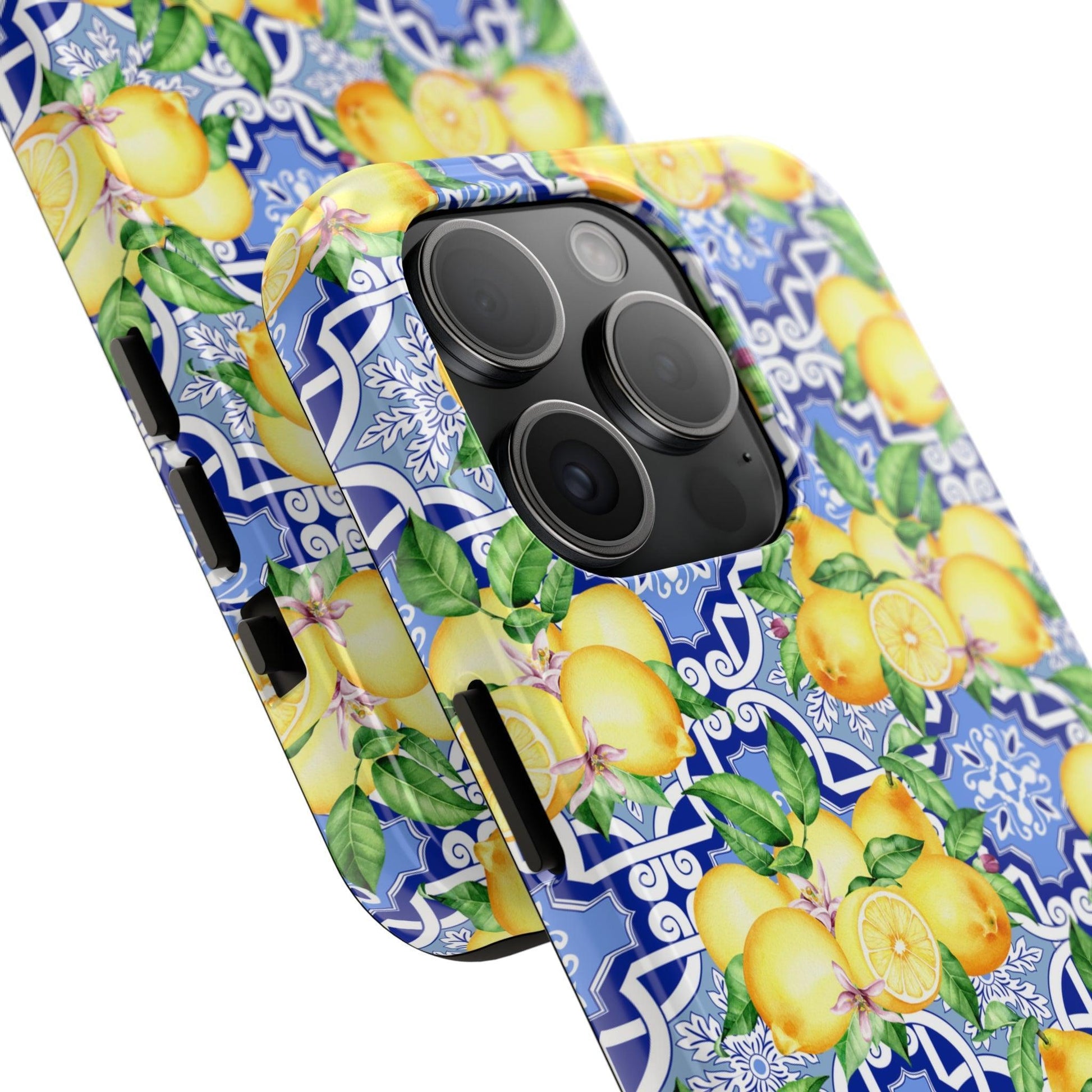 Summer in Positano Lemon Print Phone Case - Departures Print Shop