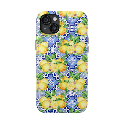 Summer in Positano Lemon Print Phone Case - Departures Print Shop