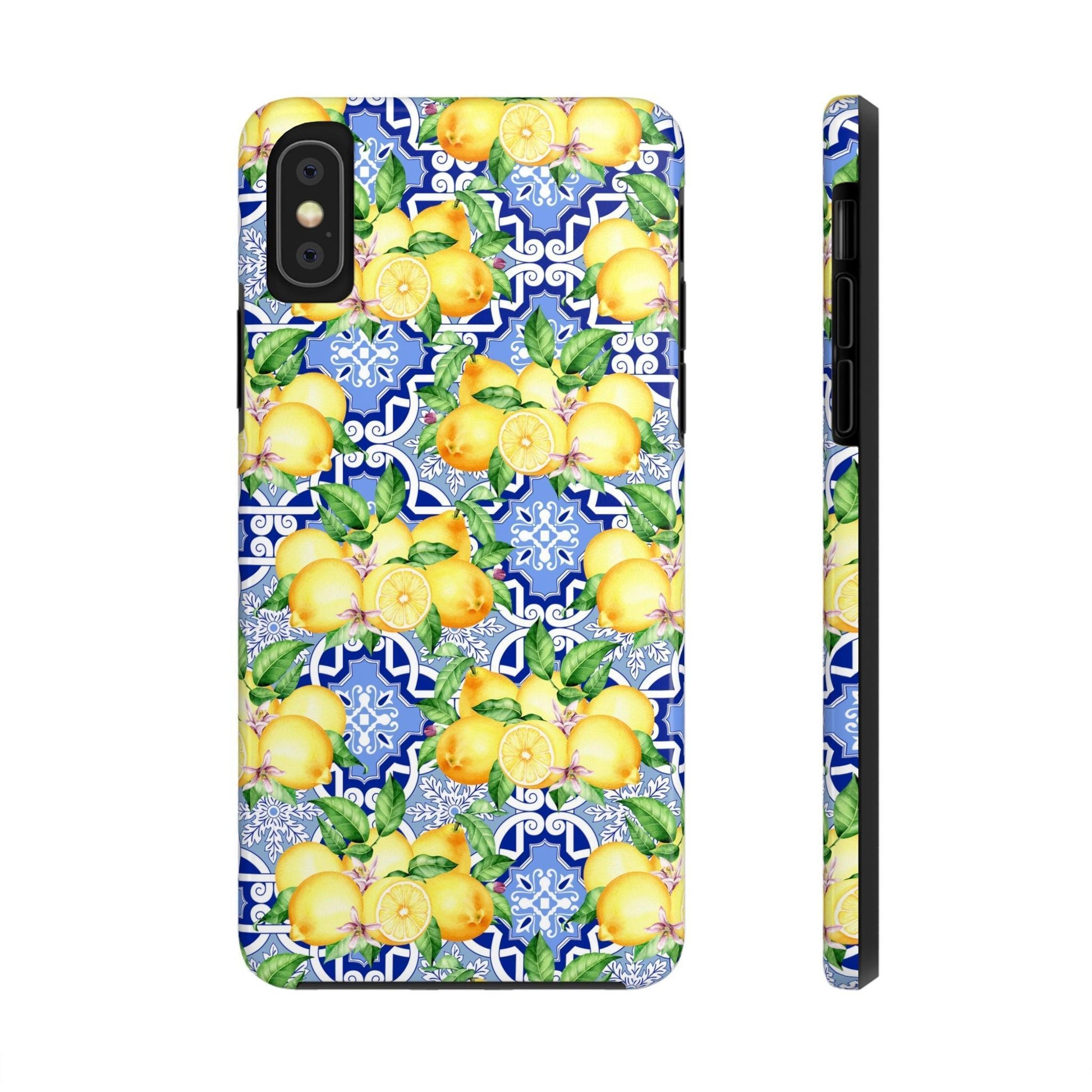 Summer in Positano Lemon Print Phone Case - Departures Print Shop