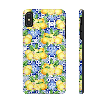 Summer in Positano Lemon Print Phone Case - Departures Print Shop