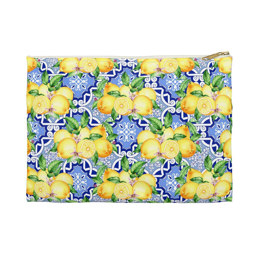 Summer in Positano | Lemon Print Travel Tote Bag - Departures Print Shop