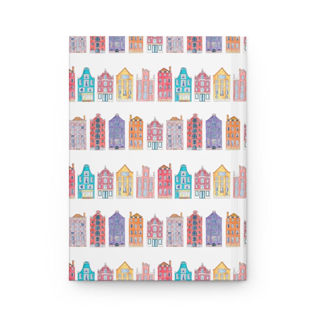 Amsterdam Canal Houses | Hardcover Notebook - Departures Print Shop