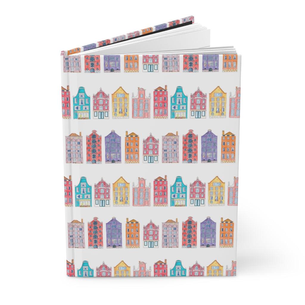 Amsterdam Canal Houses | Hardcover Notebook - Departures Print Shop