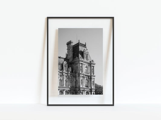 B&W Paris Architecture IV | Travel Print - Departures Print Shop