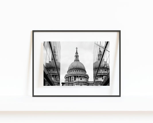 B&W St. Paul's Cathedral II | London Print - Departures Print Shop