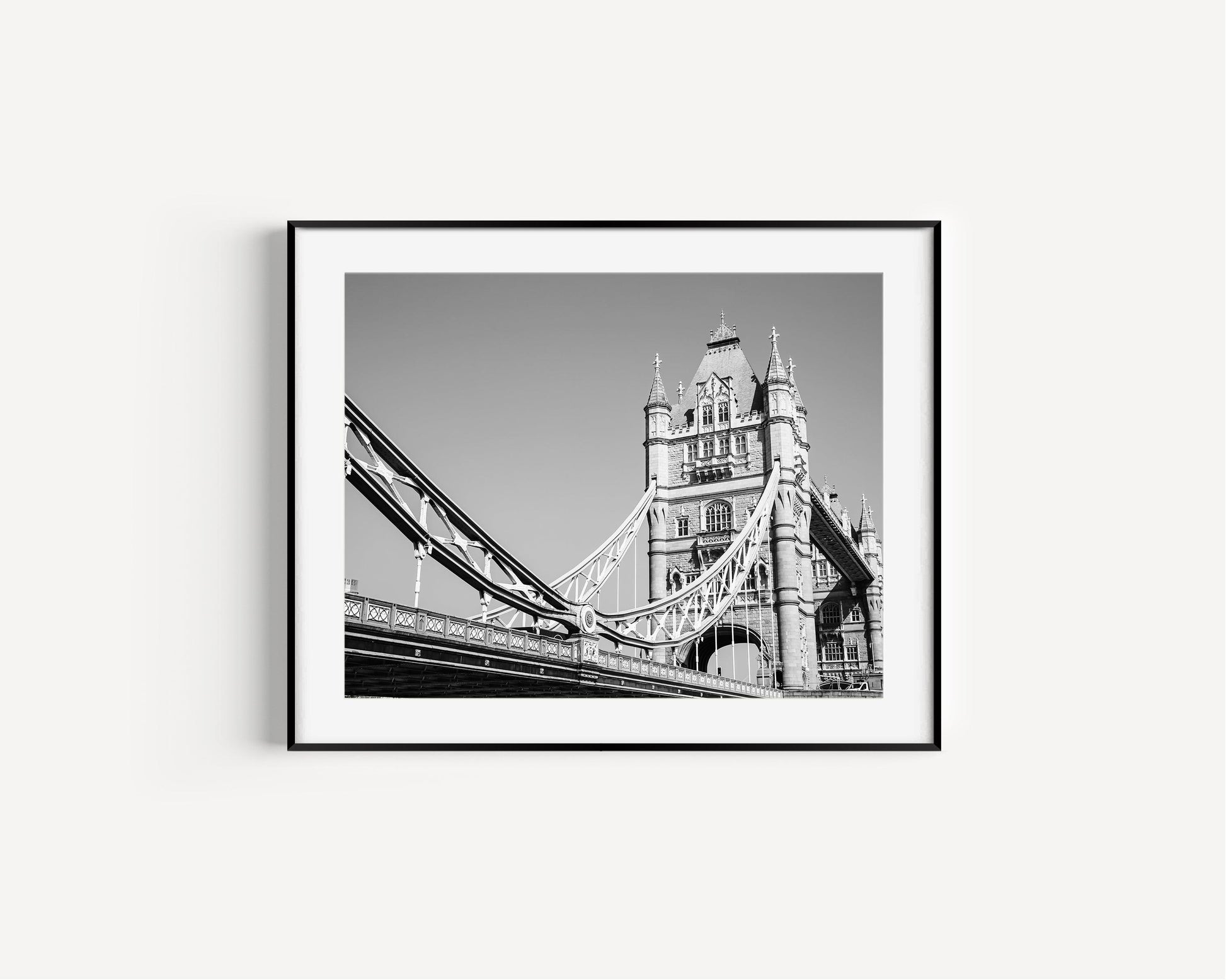 B&W Tower Bridge VI | London Print - Departures Print Shop