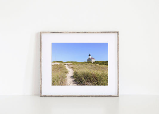 Block Island North Light Lighthouse II | Coastal Photography Print - Departures Print Shop