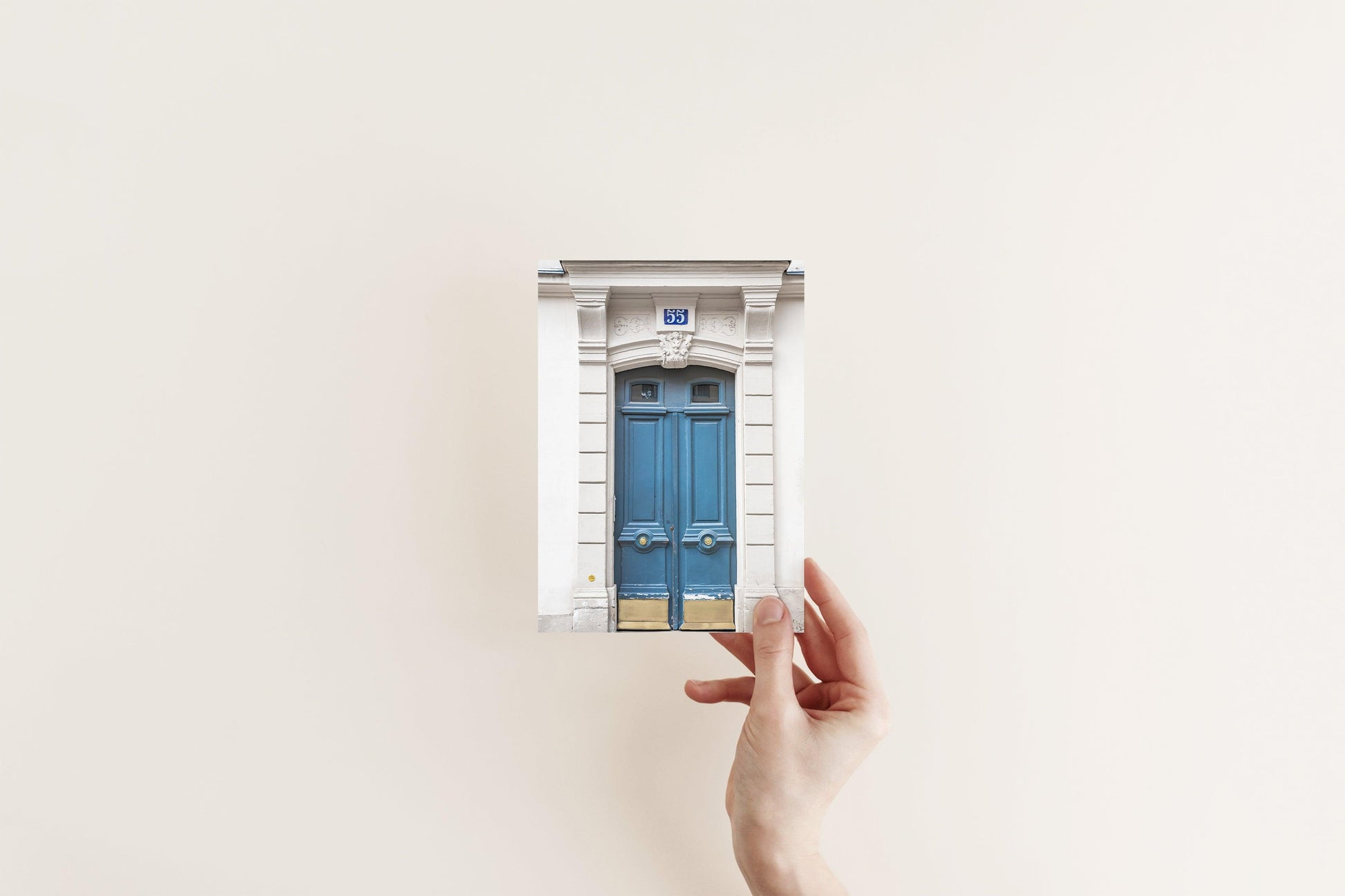 Blue Door II | Paris Photography Print - Departures Print Shop