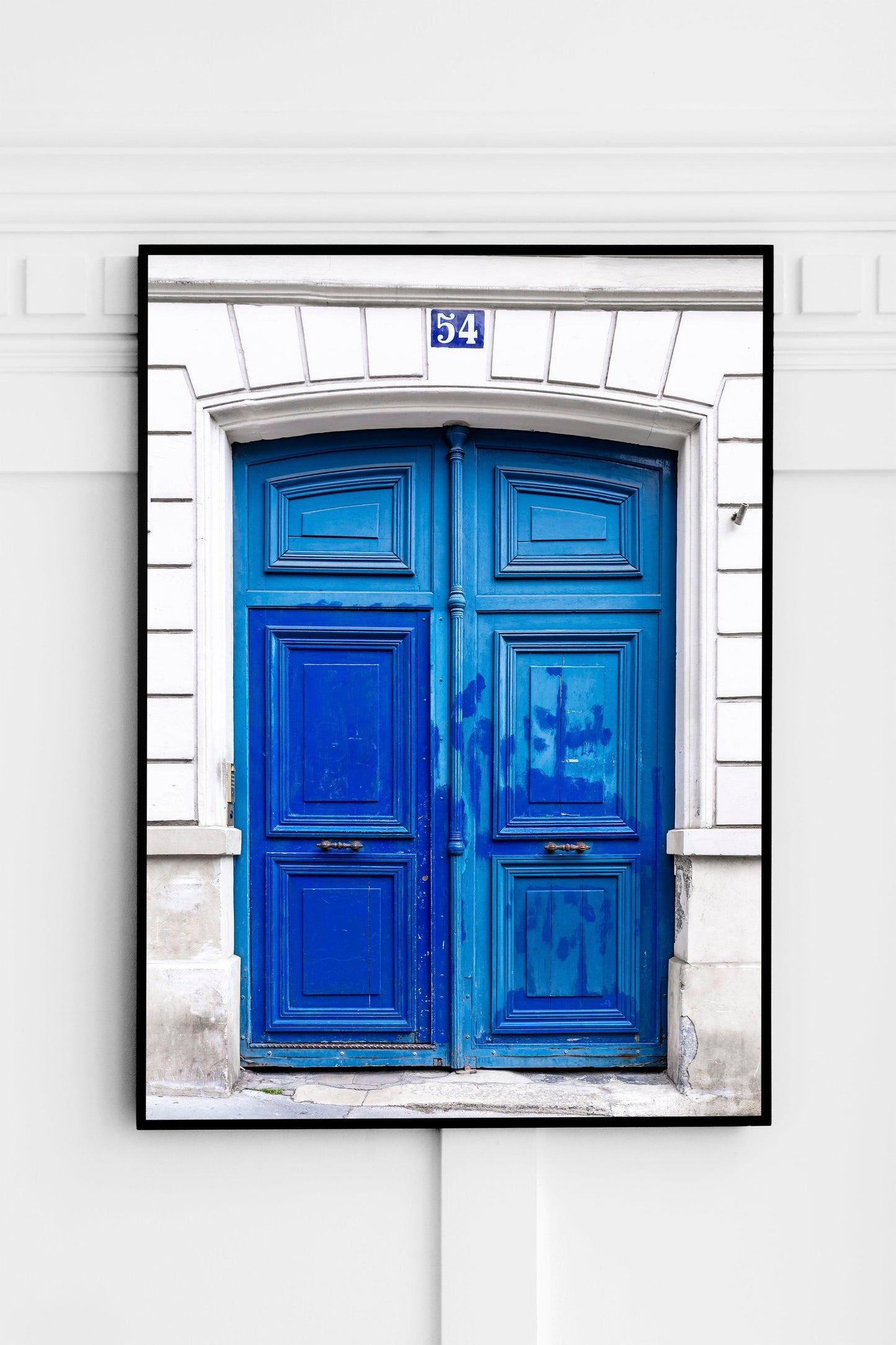 Blue Door | Paris Photography Print - Departures Print Shop