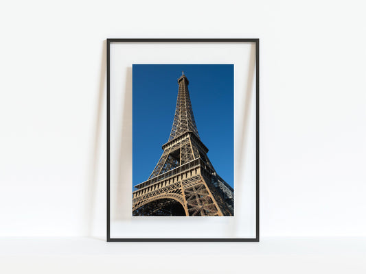 Blue Skies Eiffel Tower | Paris Print - Departures Print Shop