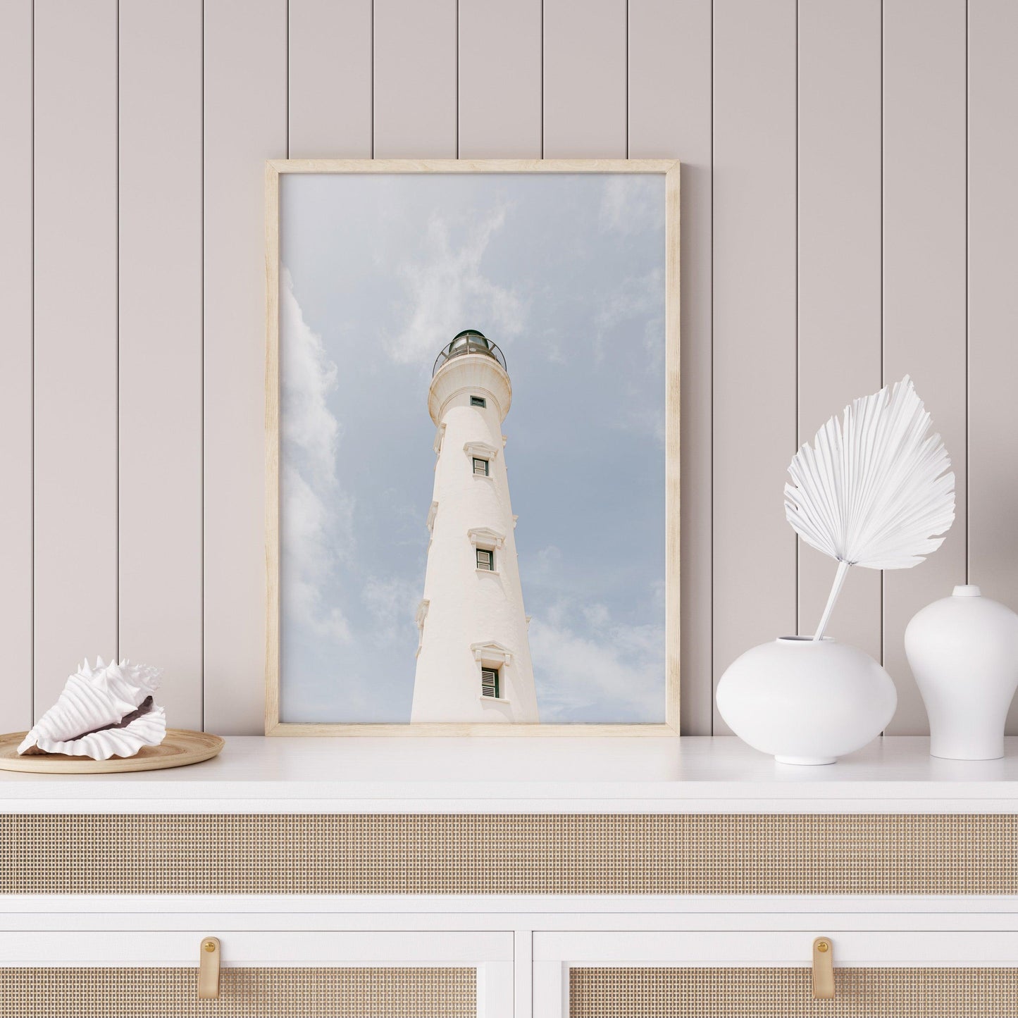 Aruba Lighthouse | Beach Print - Departures Print Shop