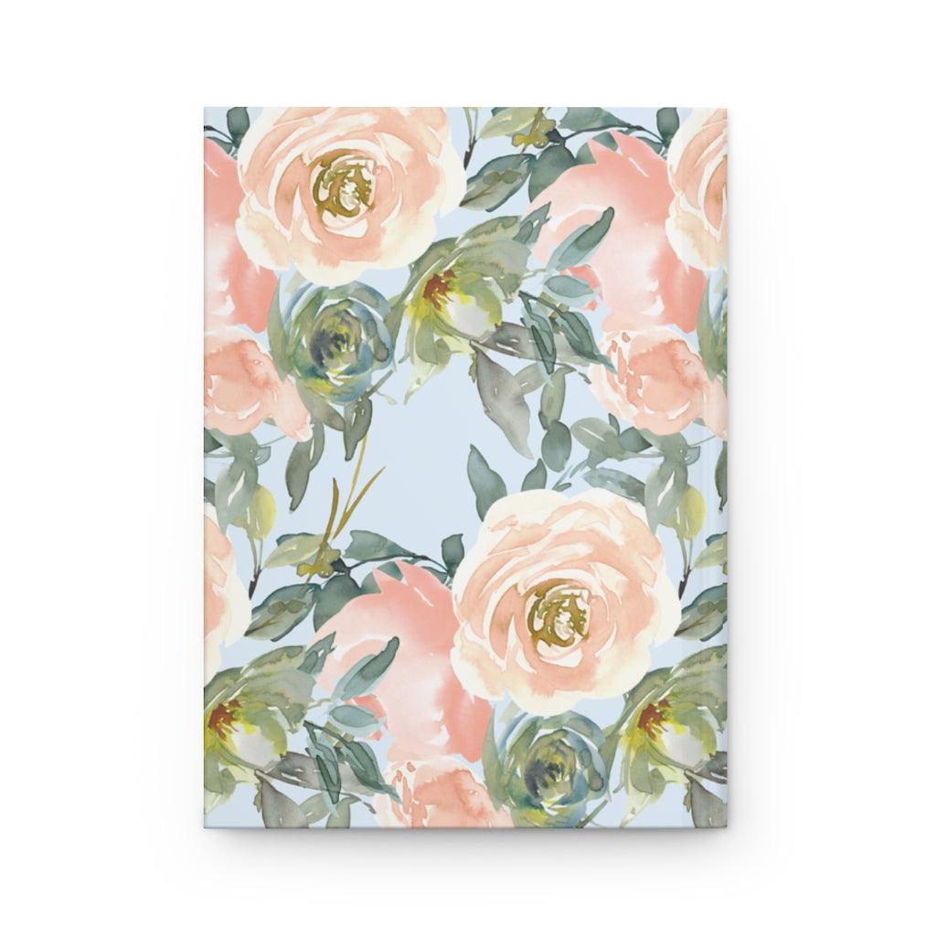 Carolina | Floral Print Hardcover Notebook - Departures Print Shop