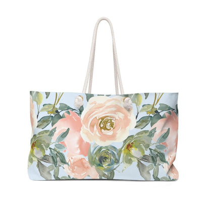 Carolina | Floral Print Beach Bag - Departures Print Shop