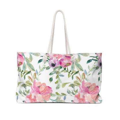Charleston | Floral Print Beach Bag - Departures Print Shop