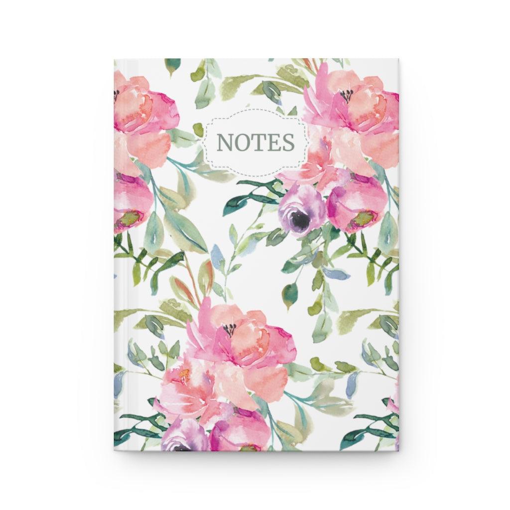 Charleston | Floral Print Hardcover Notebook - Departures Print Shop