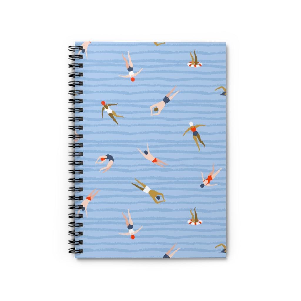 Dive In | Spiral Notebook - Departures Print Shop