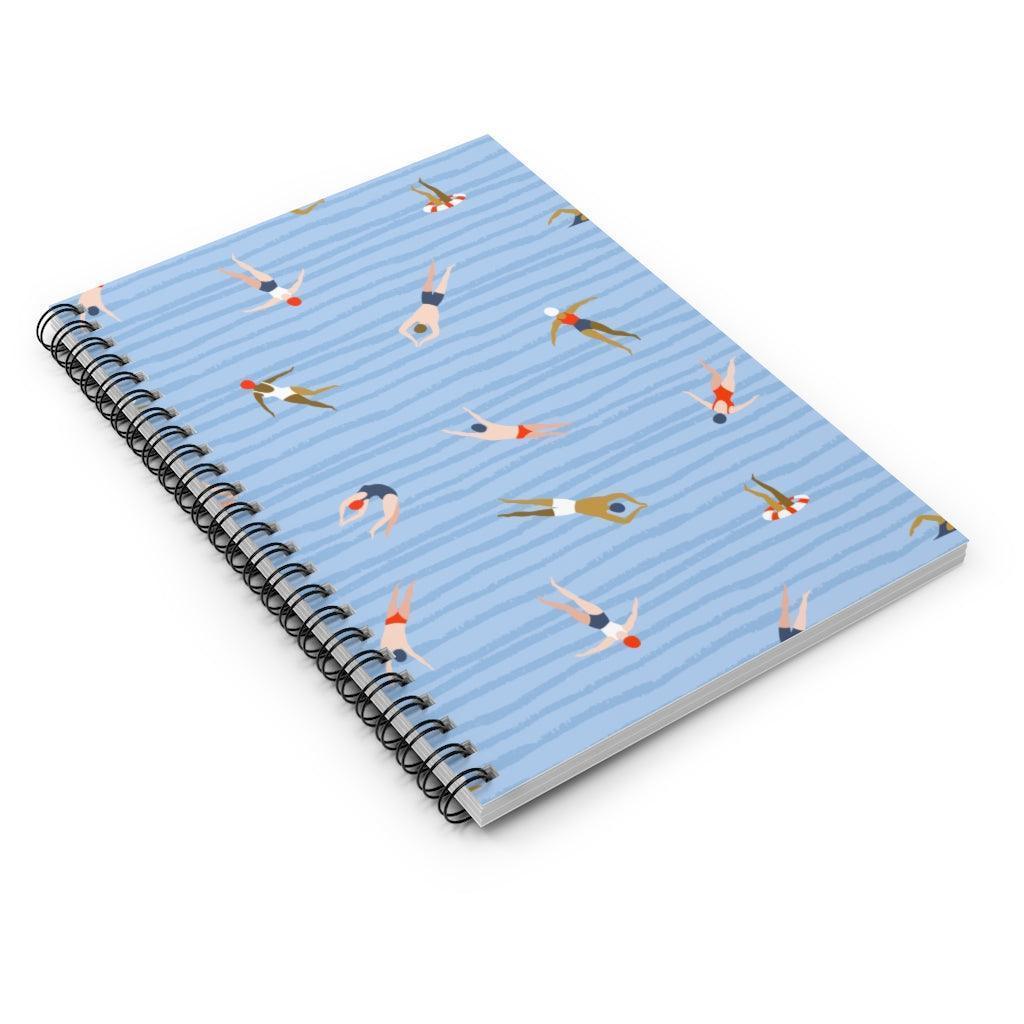 Dive In | Spiral Notebook - Departures Print Shop