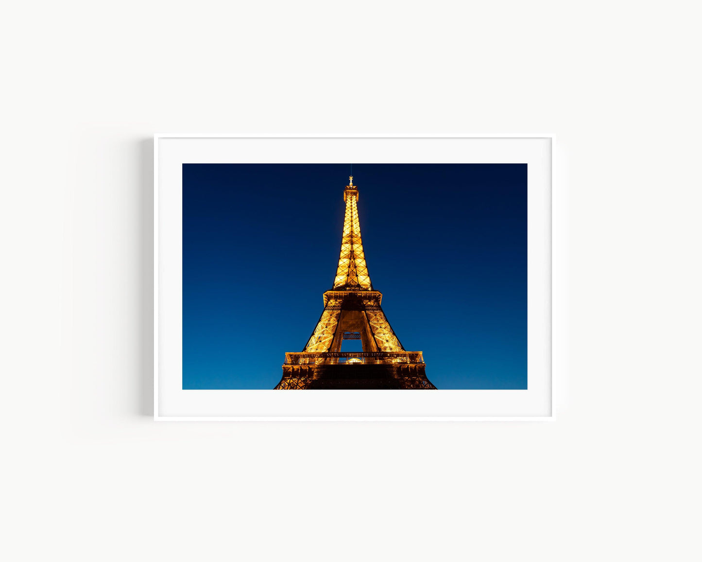 Eiffel Tower at Night II | Paris Print - Departures Print Shop