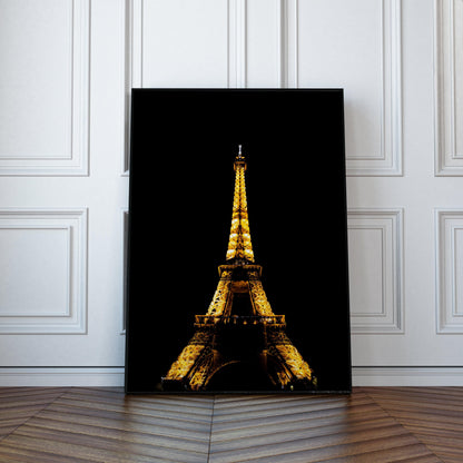 Eiffel Tower at Night | Paris Photography Print - Departures Print Shop