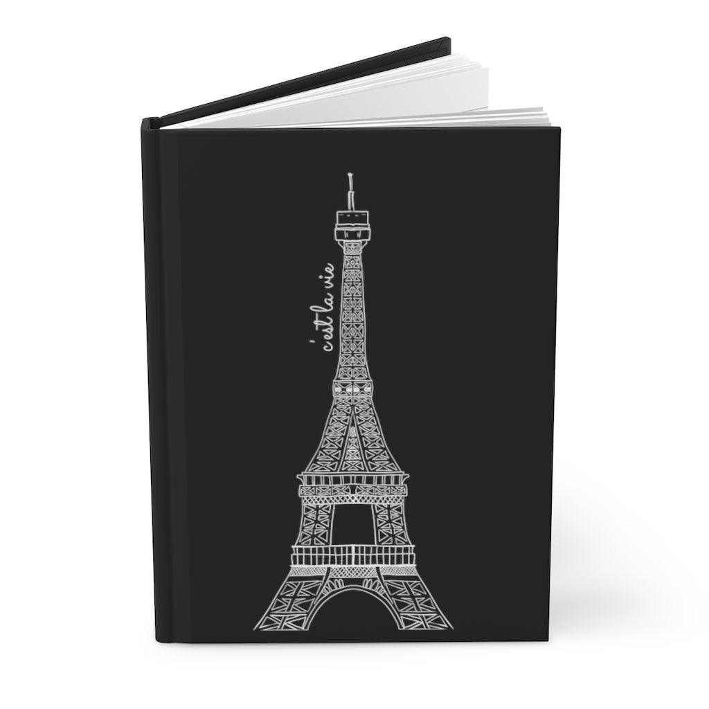 Eiffel Tower Hardcover Notebook - Departures Print Shop