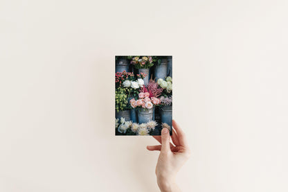 European Flower Market | Floral Photography Print - Departures Print Shop