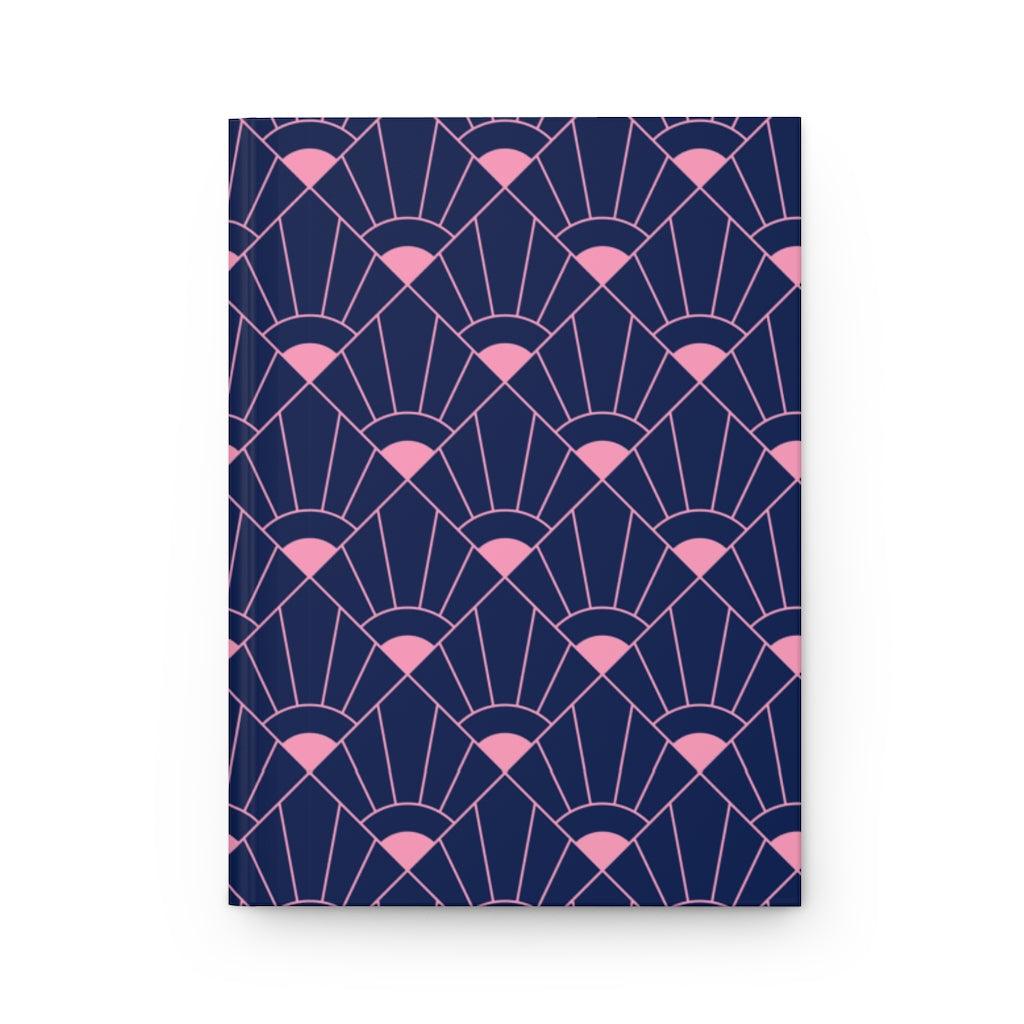 Hidden Gem | Geometric Print Hardcover Notebook - Departures Print Shop