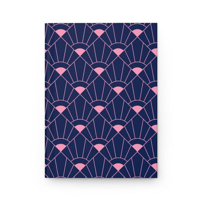 Hidden Gem | Geometric Print Hardcover Notebook - Departures Print Shop