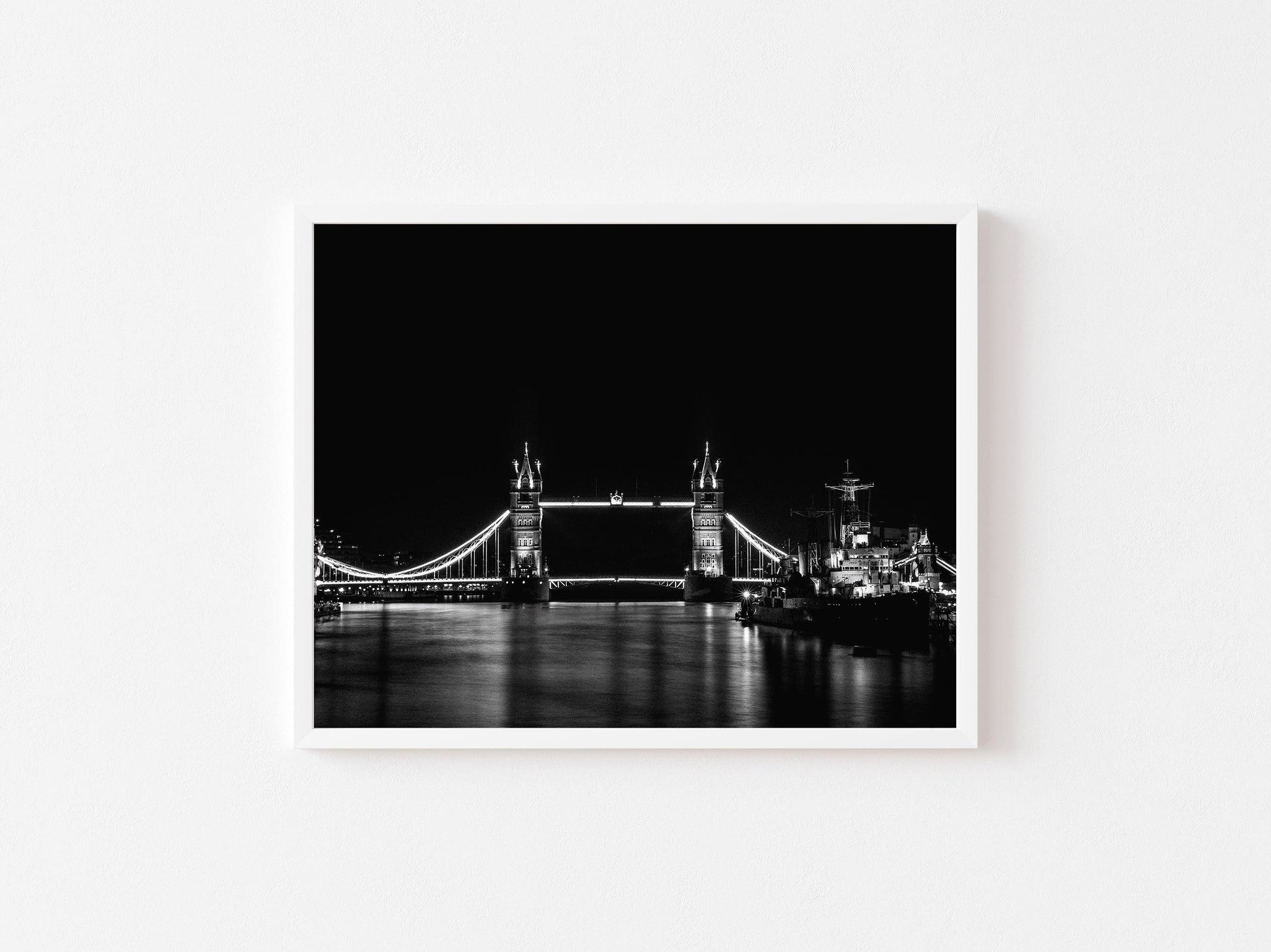 Illuminated Tower Bridge | London Print - Departures Print Shop