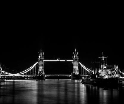 Illuminated Tower Bridge | London Print - Departures Print Shop