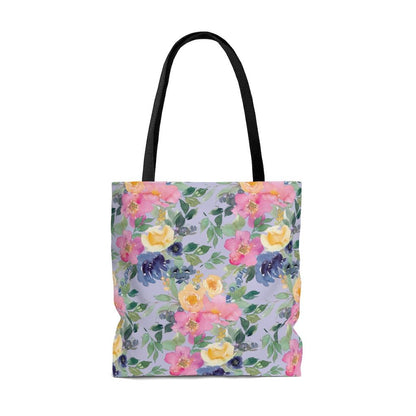 In The Garden | Floral Print Tote Bag - Departures Print Shop