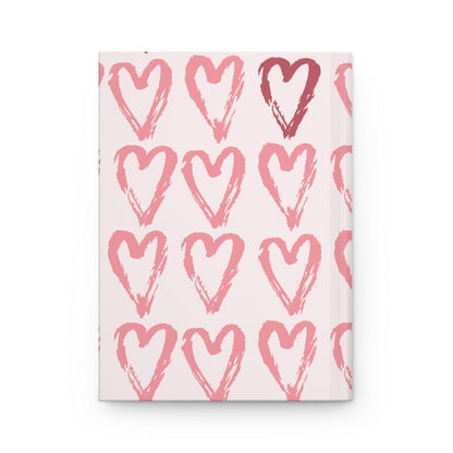 Je T'aime | Heart Hardcover Notebook - Departures Print Shop