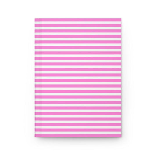 Nantucket | Striped Hardcover Notebook - Departures Print Shop