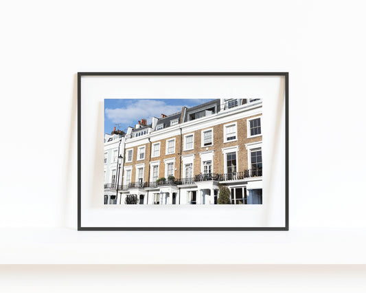 Notting Hill Flats | London Print - Departures Print Shop