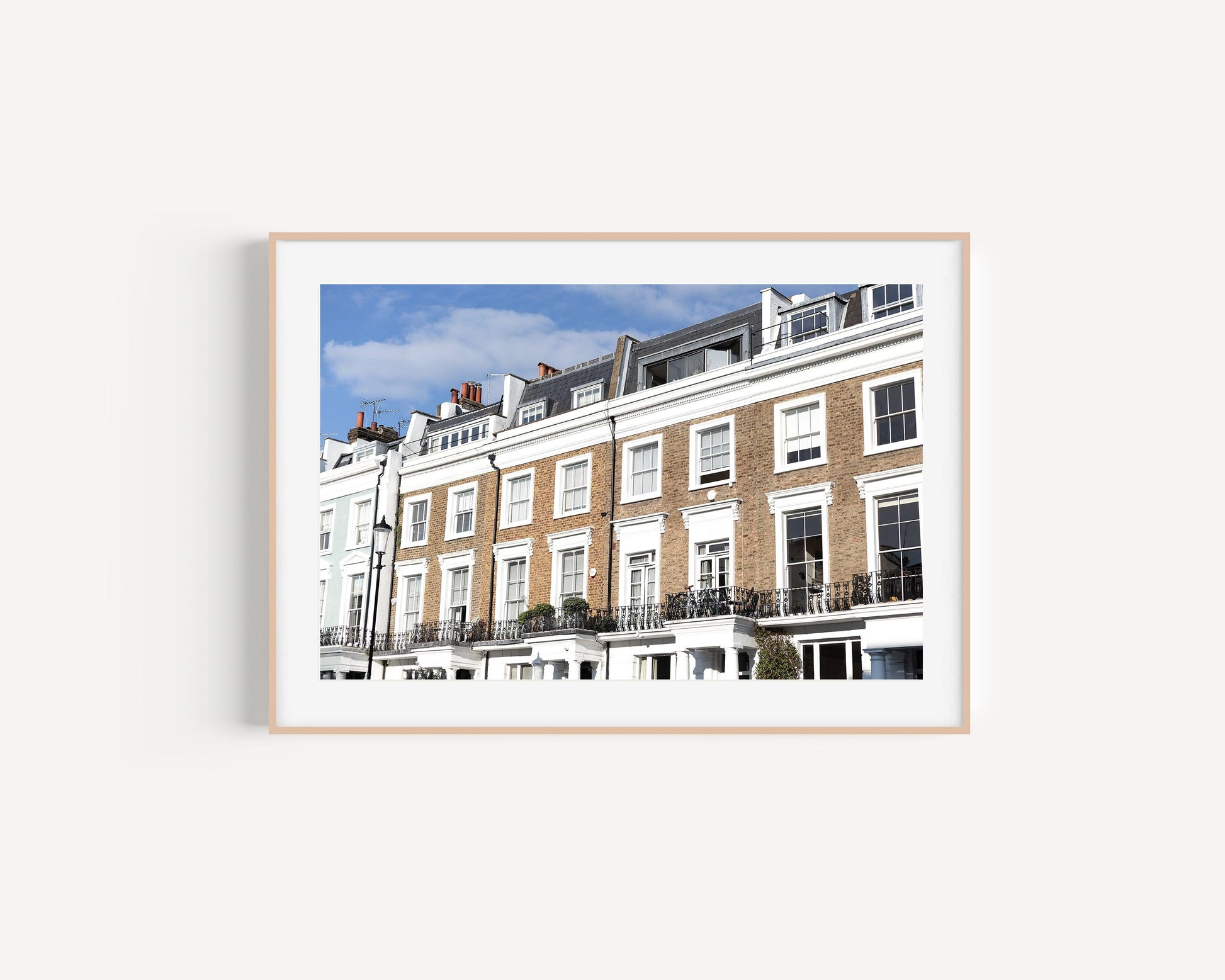 Notting Hill Flats | London Print - Departures Print Shop