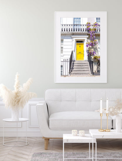 Notting Hill Wisteria | London Photography Print - Departures Print Shop