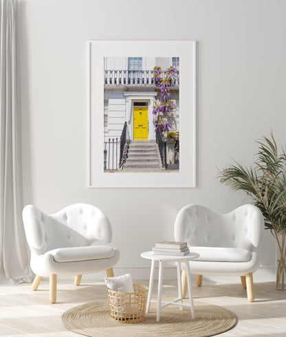 Notting Hill Wisteria | London Photography Print - Departures Print Shop