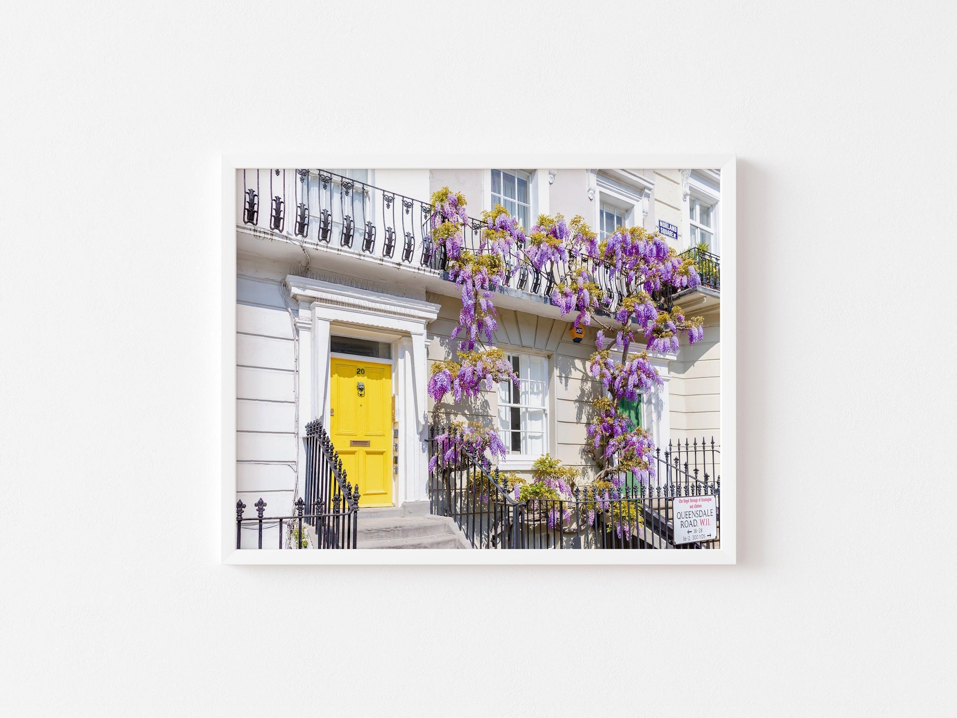 Notting Hill Wisteria II | London Print - Departures Print Shop